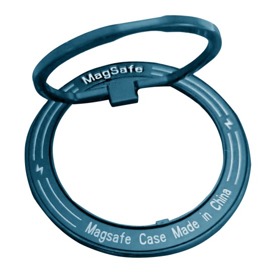 Magnetic Ring Bracket for All Smartphones 360° Rotation Blue Magnetic Ring Bracket for All Smartphones 360° Rotation Blue